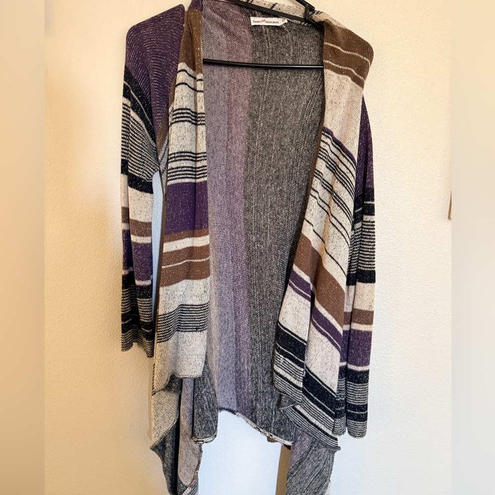 Dainty Hooligan Multicolor Striped Cardigan